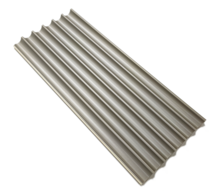 155*15mm Arc Shape Wpc Panel For Indoor