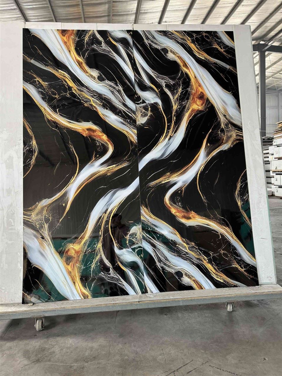 PVC Marble Sheet For High Gloss